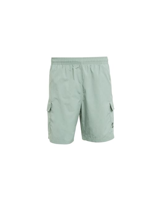 Adidas Green Originals Trefoil Essentials Woven Cargo Shorts Jp4786" for men