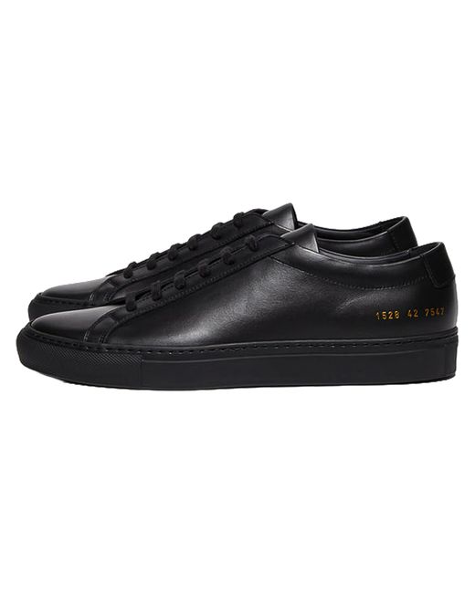 Common Projects Black Original Achilles Low 1528 7547" for men