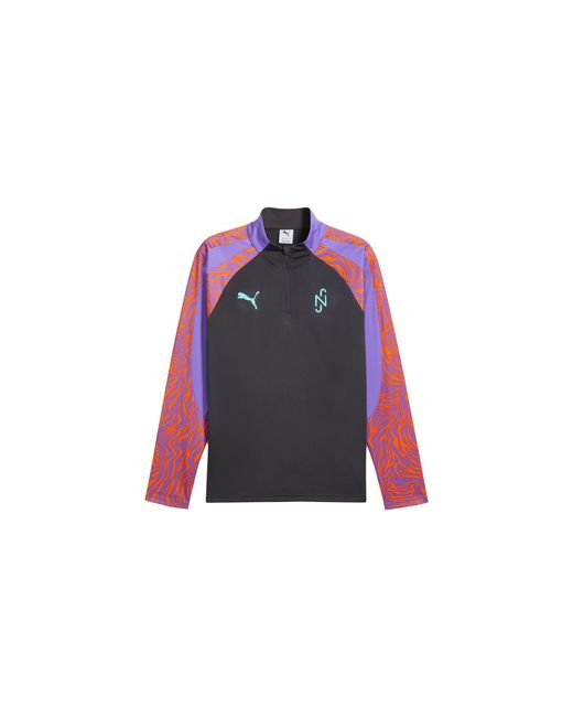 PUMA Black Neymar Jr Creativity 1/4 Zip 686896 01" for men