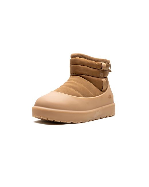 Ugg Black Classic Mini Pull-On Weather Boot "Chestnut" 1130737 Che" for men
