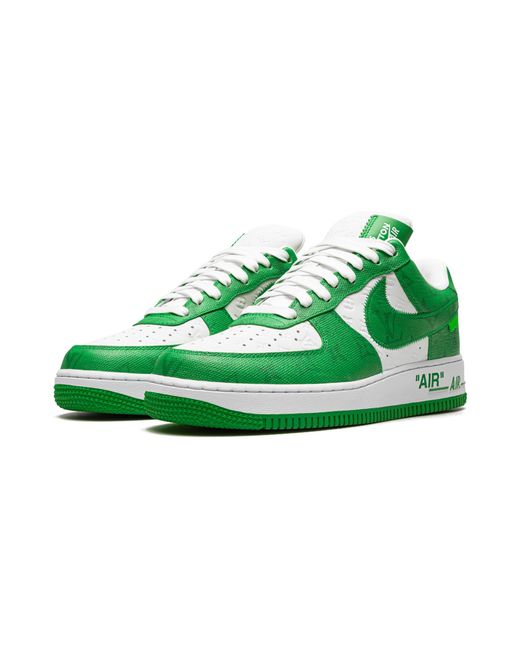 Nike Green Louis Vuitton Air Force 1 Low "Virgil Abloh for men