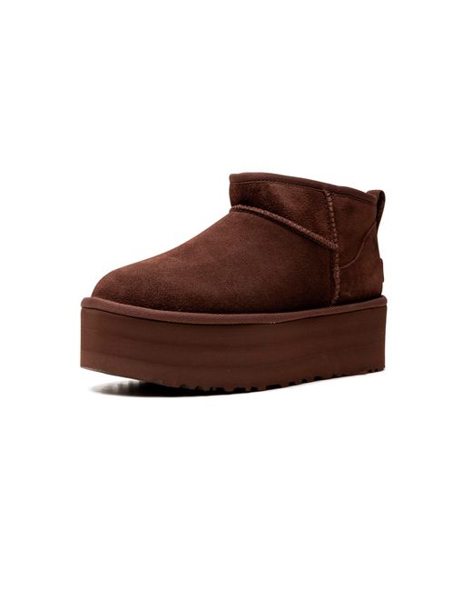 Ugg Brown Classic Ultra Mini Platform "Burnt Cedar" 1135092 Bcdr"