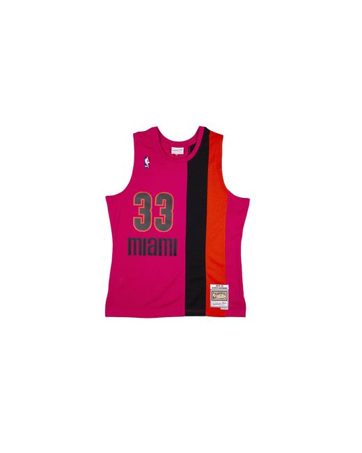 Mitchell & Ness Black Nba Alonzo Mourning Reload Swingman Jersey "2005 Miami Heat for men