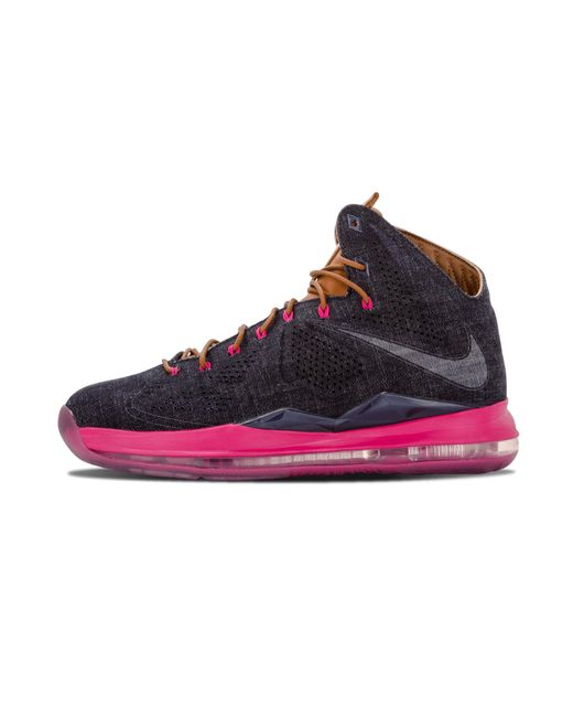 Nike Black Lebron 10 Ext Denim Qs "Denim" 597806 400" for men