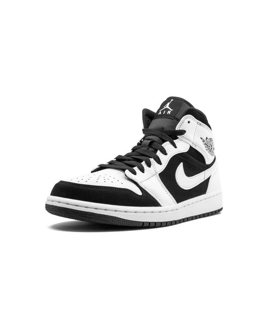 Nike Black 1 Retro Mid 'Tuxedo' for men