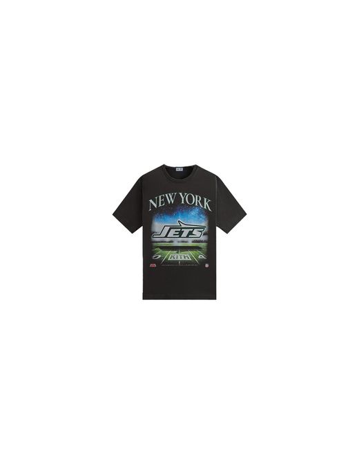 Kith Black '47 For The Nfl "Jets Vintage Tee" Khm032860 001" for men