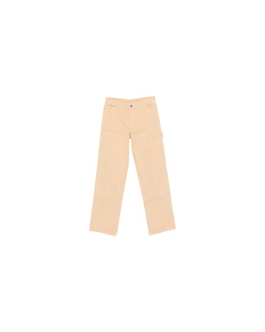 Sky High Farm Black Canvas Double Knee Pants Shf08P001-Bei" for men