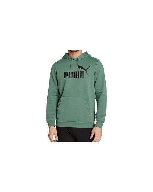 PUMA Green Ess+ 2 Color Big Logo Hoodie Fl 846849 25" for men