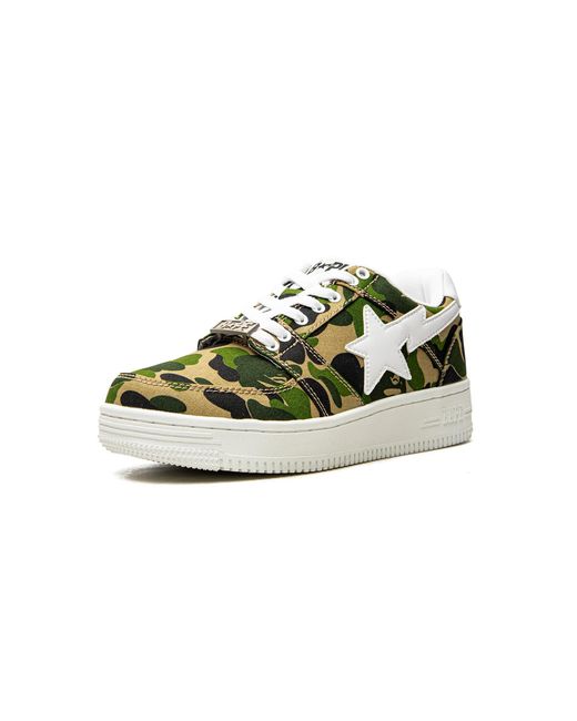A Bathing Ape Black Sta Low 'Abc Camo' "Multi" 1C70191020" for men