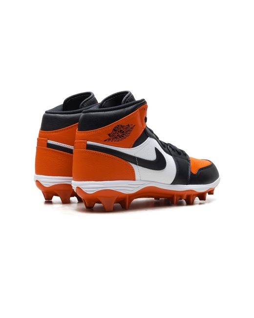 Nike Black Air 1 Mid Cleats "Shattered Backboard" Fj6805 801" for men