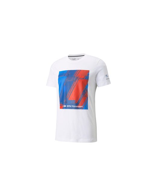 PUMA Black Bmw Motorsport Abstract Graphic Tee 531195 02" for men