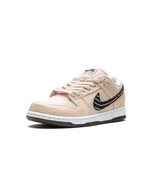 Nike Black Sb Dunk Low "Albino & Preto for men