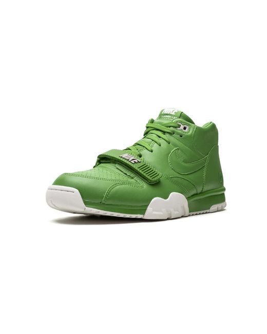 Nike Green Air Trainer 1 Mid Sp/Fragment "Fragment" 806942 331" for men