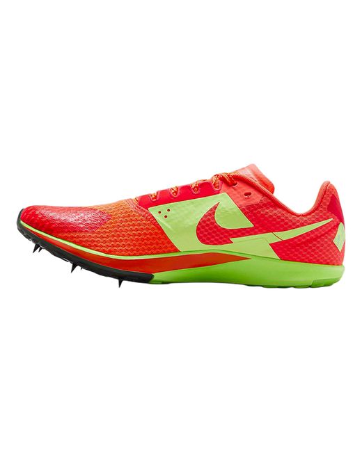 Nike Black Zoom Rival Xc 6 "Hyper Bright Crimson Mint Foam Lime Blast" Dx7999 800" for men
