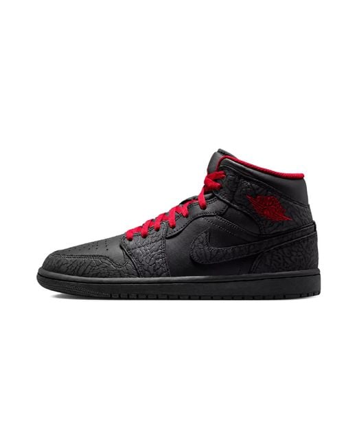 Nike Black Air 1 Mid Se "Hellfire" Ix3527 010" for men