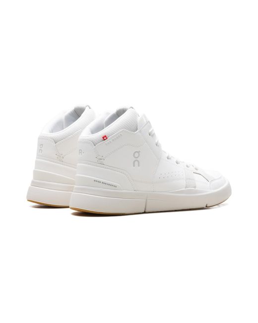 On Shoes Black The Roger Clubhouse Mid Sand" 3Wd11150248"