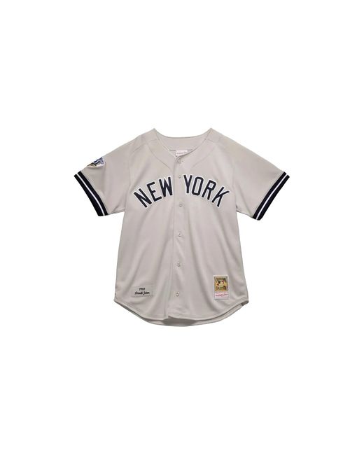 Mitchell & Ness Black Authentic Away Jersey "Ny Yankees 1998 Ws Derek Jeter" Nyychrm98Djt A" for men