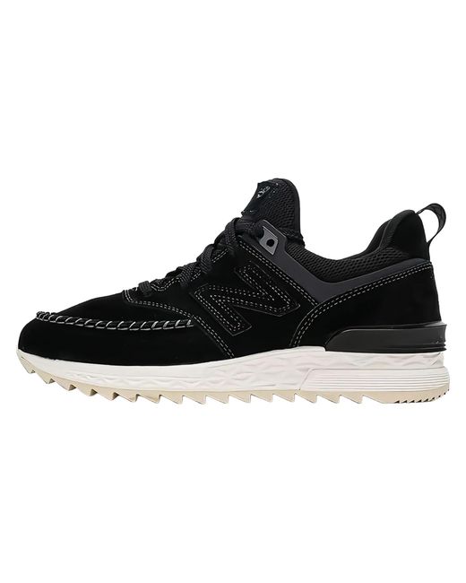 New Balance Black 574 Sea Salt" Ms574Nak" for men