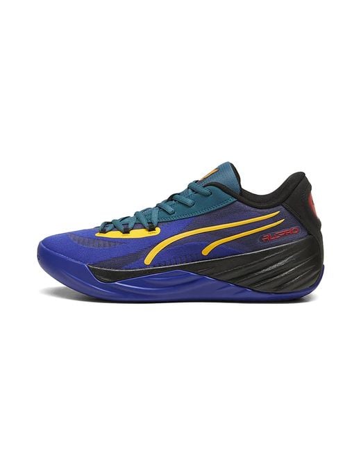 PUMA Blue All-Pro Nitroâ Crowd Craze Basketball Shoes for men