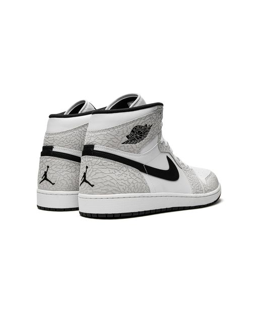 Nike Black 1 Retro Elephant Print" 839115 106" for men