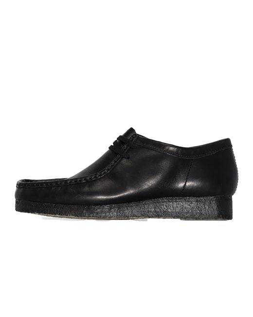 Clarks Black Wallabee Leather" 26138269" for men