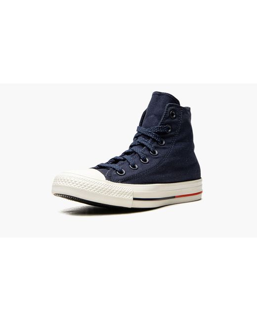 Converse Blue All Star Shield Canva Shoes for men