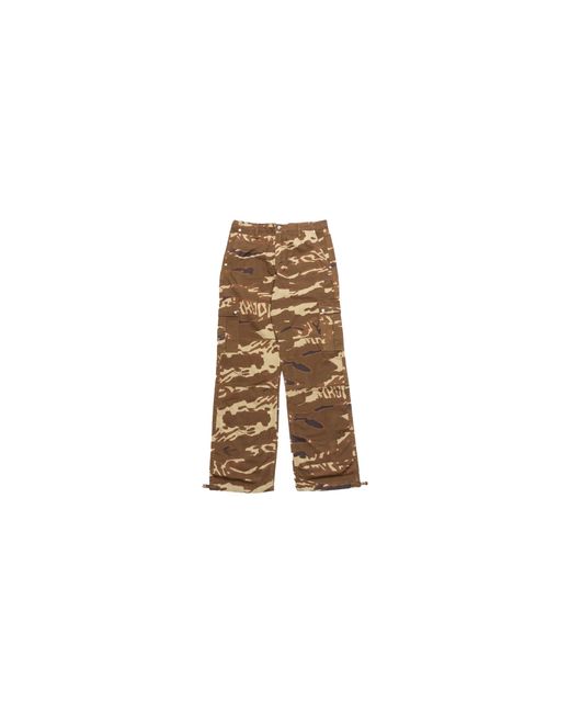 Rhude Black Tiger Camo Print Pants Rhfw23Pa21320108 Mul" for men