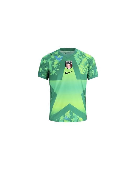 Nike Green Stadium Goalkeeper Dri-Fit Soccer Replica Jersey "Usmnt 2026" Ib5343 324" for men