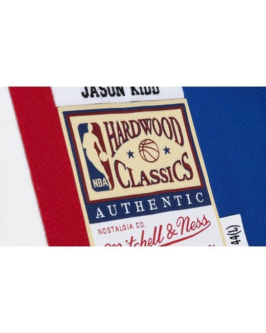 Mitchell & Ness Black Alternate Jersey "Nba New Jersey Nets 2005 Jason Kidd" Ajy44484 Njn05Jkiwhit" for men