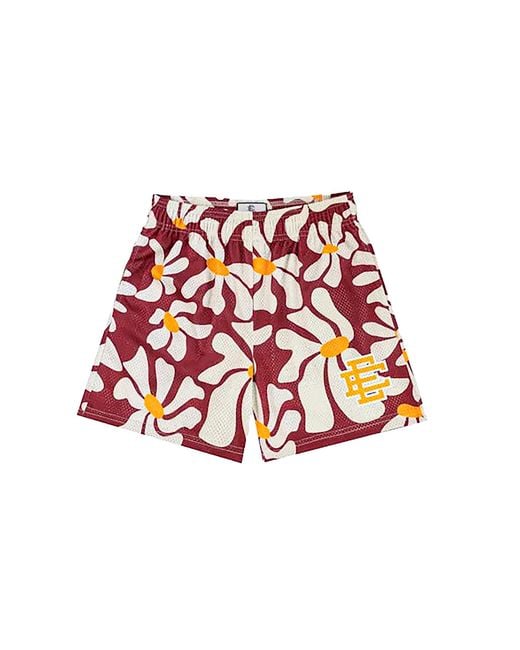 Eric Emanuel Black Ee Basic Shorts Daisies Ee230" for men