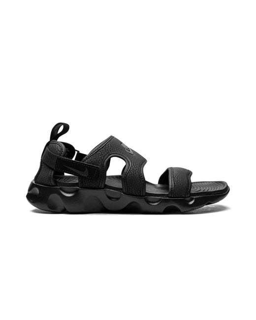 Nike Black Oaysis Sandal "Triple" Ck9283 001"