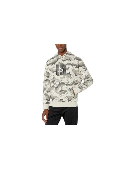 PUMA Black Wild Pack Hoodie "Desert Aop for men