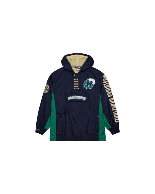 Mitchell & Ness Blue Team Og 2.0 Anorak Windbreaker Vintage Logo "Nba Mavericks" Ojpo7093 Dmayypppnavy" for men