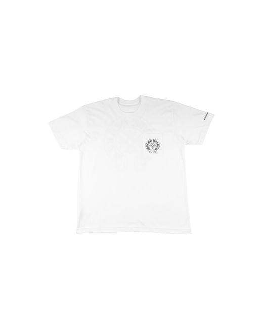 Chrome Hearts Black Horseshoe Logo T-Shirt Chrm1313" for men