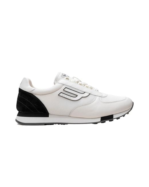 Bally Black Gavino Mesh Calf Leather Trainer Gavino T M/007" for men