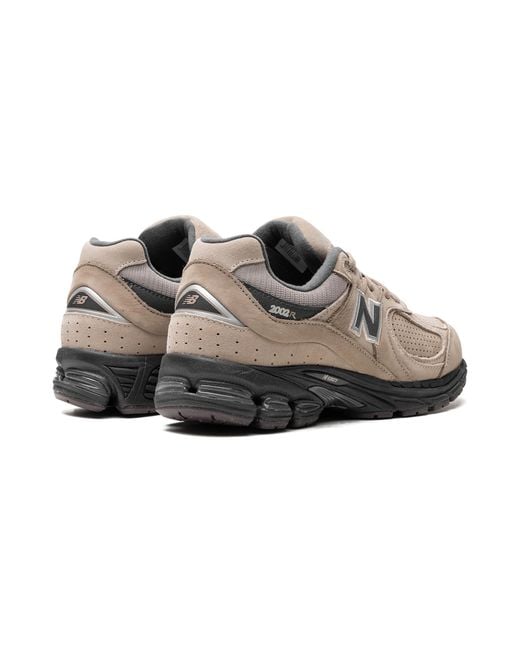 New Balance Black 2002R "Driftwood" M2002Reg" for men