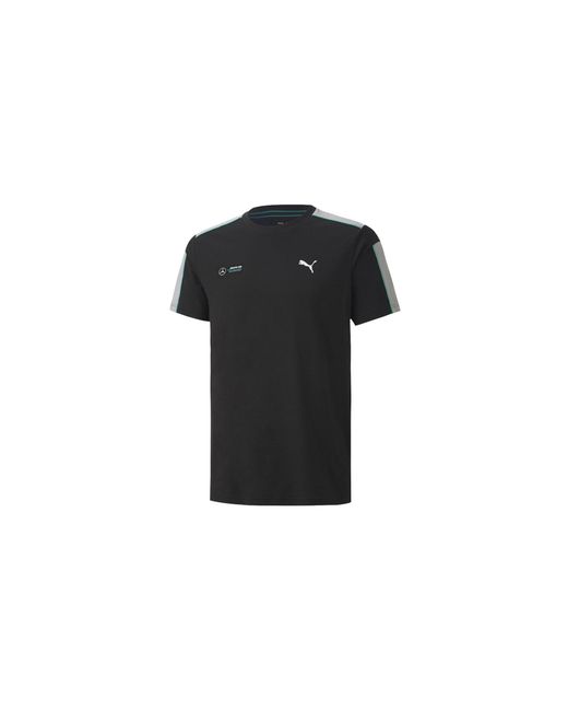 PUMA Black Mapm Mercedes T7 T-Shirt 598040 01" for men