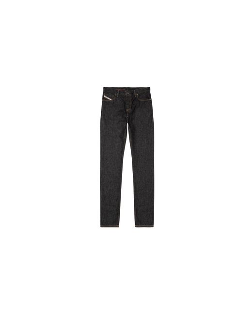 DIESEL Black D-Sark Slim Fit Straight Leg Jeans Denim" A04302 Z9C34 02" for men