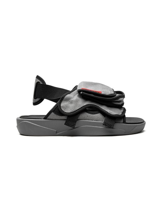 Nike Black Air Ls Slide "Smoke" Cz0791 001" for men