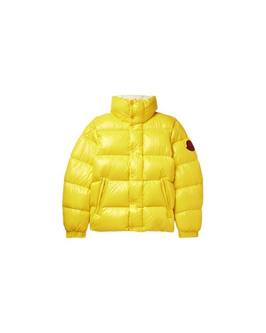 Moncler Yellow Genius 1952 Dervaux Short Down Jacket Mon21"