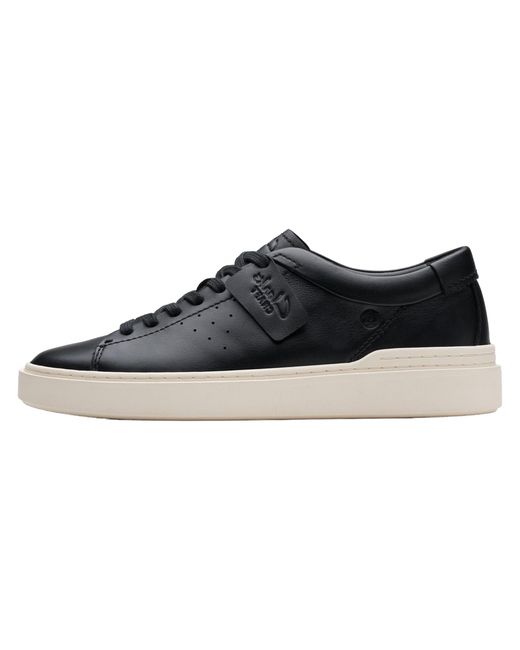 Clarks Black Craft Swift Sneakers Leather" 26176129" for men
