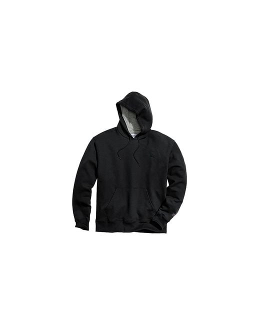 Champion Black Powerblend Sweatshirt "Oxford" Cs0889" for men