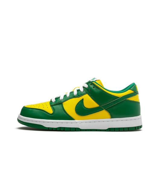 Nike Yellow Dunk Low Retro "Brazil" Cu1727 700" for men