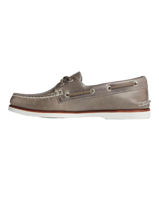 Sperry Top-Sider Black A/O 2 Eye Leather Sts22965" for men