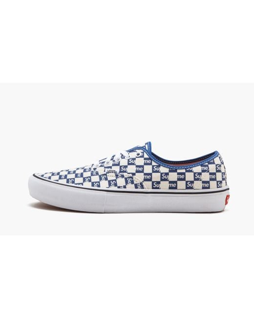Vans Black Authentic Pro "supreme for men