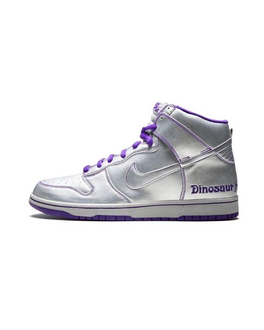Nike Black Metallic Dinosaur Jr Dunk Sneakers