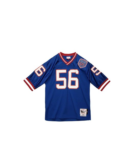 Mitchell & Ness Blue Authentic Jersey "Nfl Ny Giants 90 Lawrence Taylor" Ajy6Sb19049 Nygroya90Lta" for men