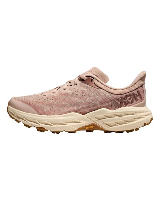 Hoka One One Black One Speedgoat 5 "Cream Sandstone" 1123158 Crms"