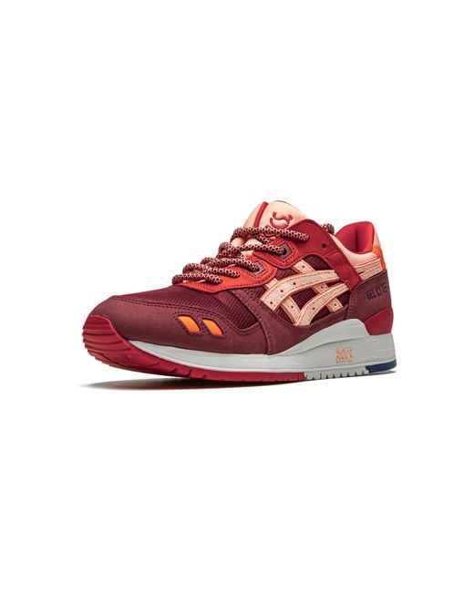 Asics Red Gel Lyte 3 "Ronnie Fieg Volcano 2.0" H74Ck 3635" for men