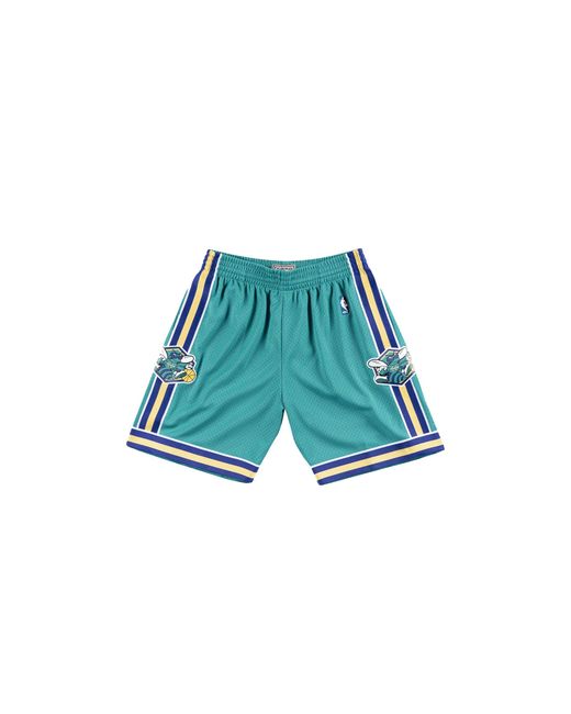 Mitchell & Ness Blue Nba Swingman New Orleans Hornets Road 0506 Shorts Smshgs18033 Nohteal05" for men